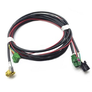 USB Aux-in Kabelsatz für VW Golf 7 MIB App Connect Carplay Passend für 5G0035222E 5G0 035 222 E