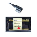 Bluetooth Aux in Adapter A2DP mp3 musik stream passend für Mercedes MB AMI Schnittstelle B C CL E S SL ML GL Klasse