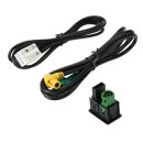 VW AUX-IN und USB Stecker mit kabel für RNS510 RCD510