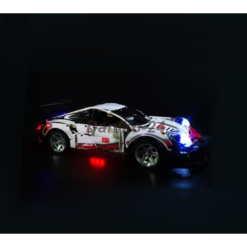 LED Licht Beleuchtung Set nur Für lego 42096 Technic Porsche 911 Rsr Steine 