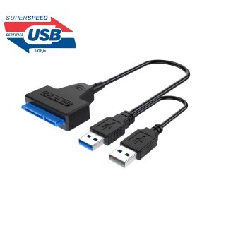 USB 3.0 zu S-ATA Adapter 2.5 HDD SSD Festplatte