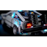 LED-Beleuchtungsset Licht-Set Akku-Box für Lego Zurück in die Zukunft 10300 Zeitmaschine DeLorean