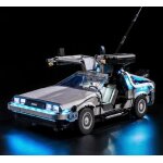 LED-Beleuchtungsset Licht-Set Akku-Box für Lego Zurück in die Zukunft 10300 Zeitmaschine DeLorean