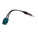 Radio Antenne Adapter ISO zu Doppel 2x Fakra DIN...