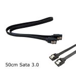 SATA Kabel Schwarz 50cm SATA III 3 6 Gbit/s 0,5m SSD...
