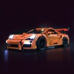 LED-Beleuchtungsset Licht-Set Akku-Box für Lego Porsche 911 GT3 RS 42056 und 20001 Modell