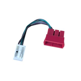 CD Wechsler Adapter Mini-ISO Quadlock für VW Audi Seat Skoda 12-Pin 8-Pin