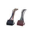 Auto Radio Adapter 2x DIN ISO Stecker Kabel 16 Pin Strom für VW AUDI Mercedes BMW
