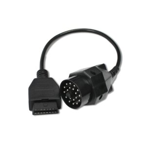 OBD-2 auf OBD-1 Diagnostic Adapter 20 Pin für BMW E28 E30 E34 E36 E38 E39