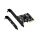 PCIe 3.0 zu USB 3.1 Gen2 Erweiterungskarte Dual-Port USB Typ-C 10Gbps ASMedia ASM3142
