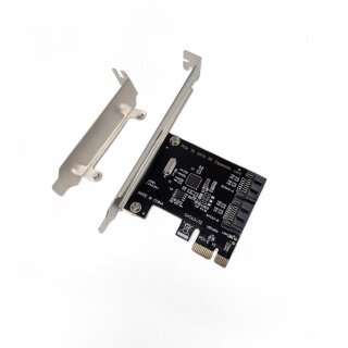 2-port SATA 3.0 Pcie x1 Erweiterungskarte ssd hdd 6Gbps PCI-Express