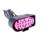 14-polig Scheinwerfer Stecker 1J0973737 für VW Audi Seat Skoda Kabel Leitung Reparatursatz