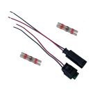 2-polig Buchse + Stecker für BMW MQS 1-967570-3 4F0973702 1-967644-1 968405-1 Kabel Reparatursatz