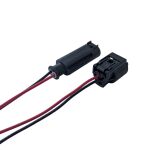 2-polig Buchse + Stecker für BMW MQS 1-967570-3 4F0973702 1-967644-1 968405-1 Kabel Reparatursatz