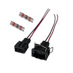 2-polig Buchse Stecker JPT für VW AUDI 357972762 357972752 Kabel Reparatursatz
